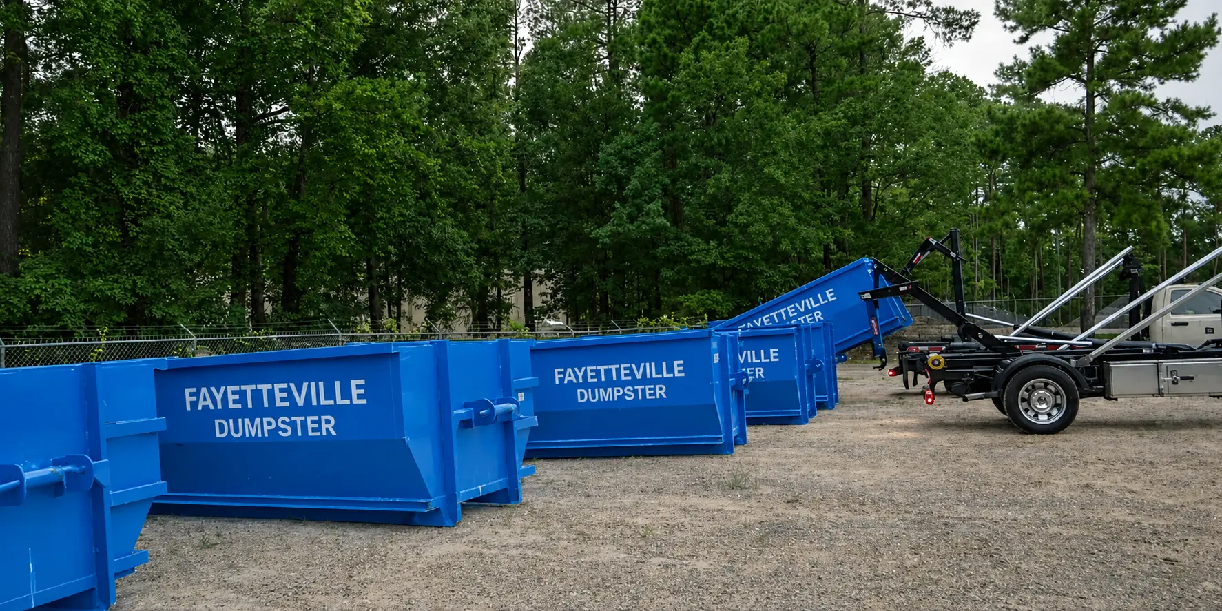 dumpster rental in Fayetteville, NC